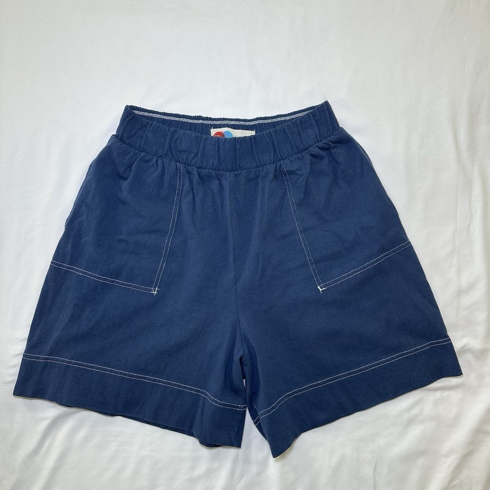 FREE PEOPLE Strada Set FP Beach 2 Pc Short Tank Top Set XS X-Small Dark Denim - Picture 5 of 13